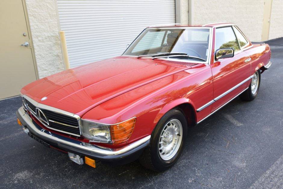 7800-Mile 1985 Mercedes-Benz 500SL
