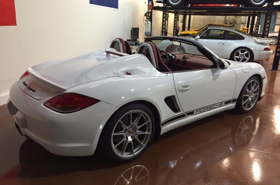 6K-Mile 2011 Porsche Boxster Spyder 6-Speed