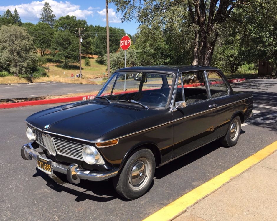 Black-Plate 1967 BMW 1600