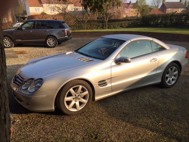 2004 Mercedes SL 500