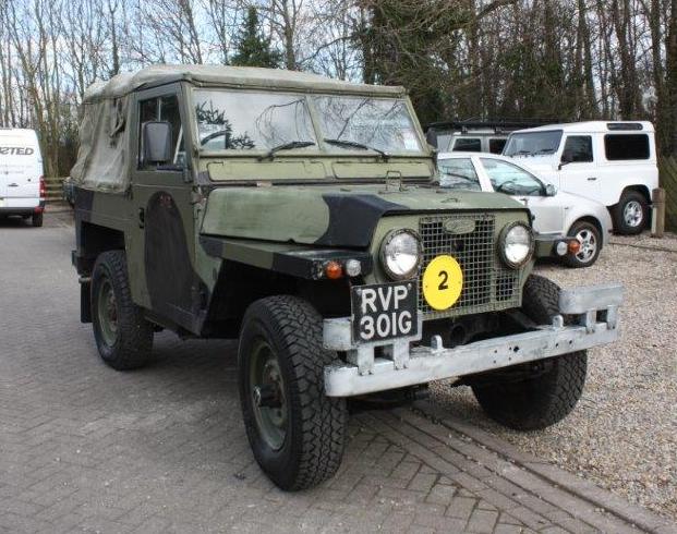 1969 Landrover Series 2A 88'' Lightweight Soft Top