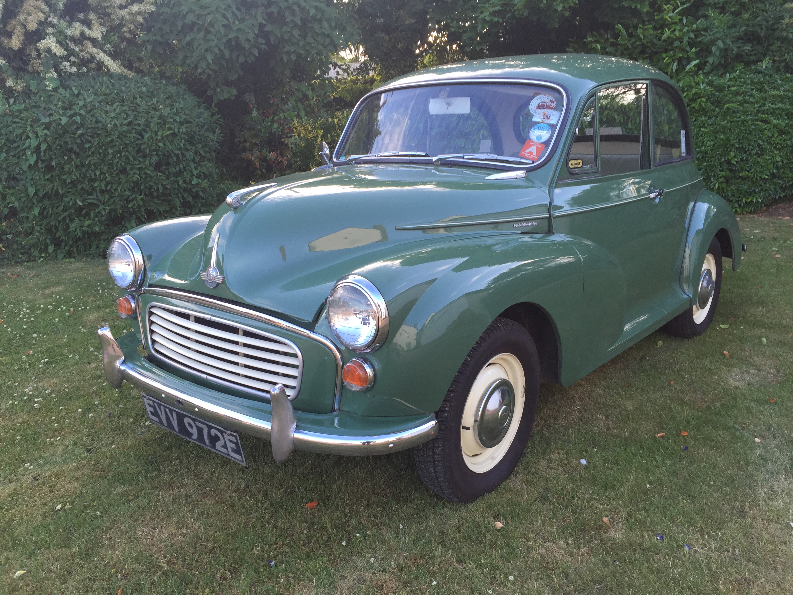 100% Charity Lot      1967 Morris Minor 1000