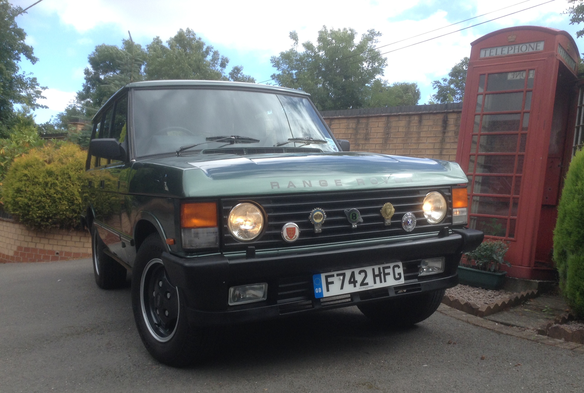 1988 Range Rover 3.5 EFi  Automatic Hard Dash
