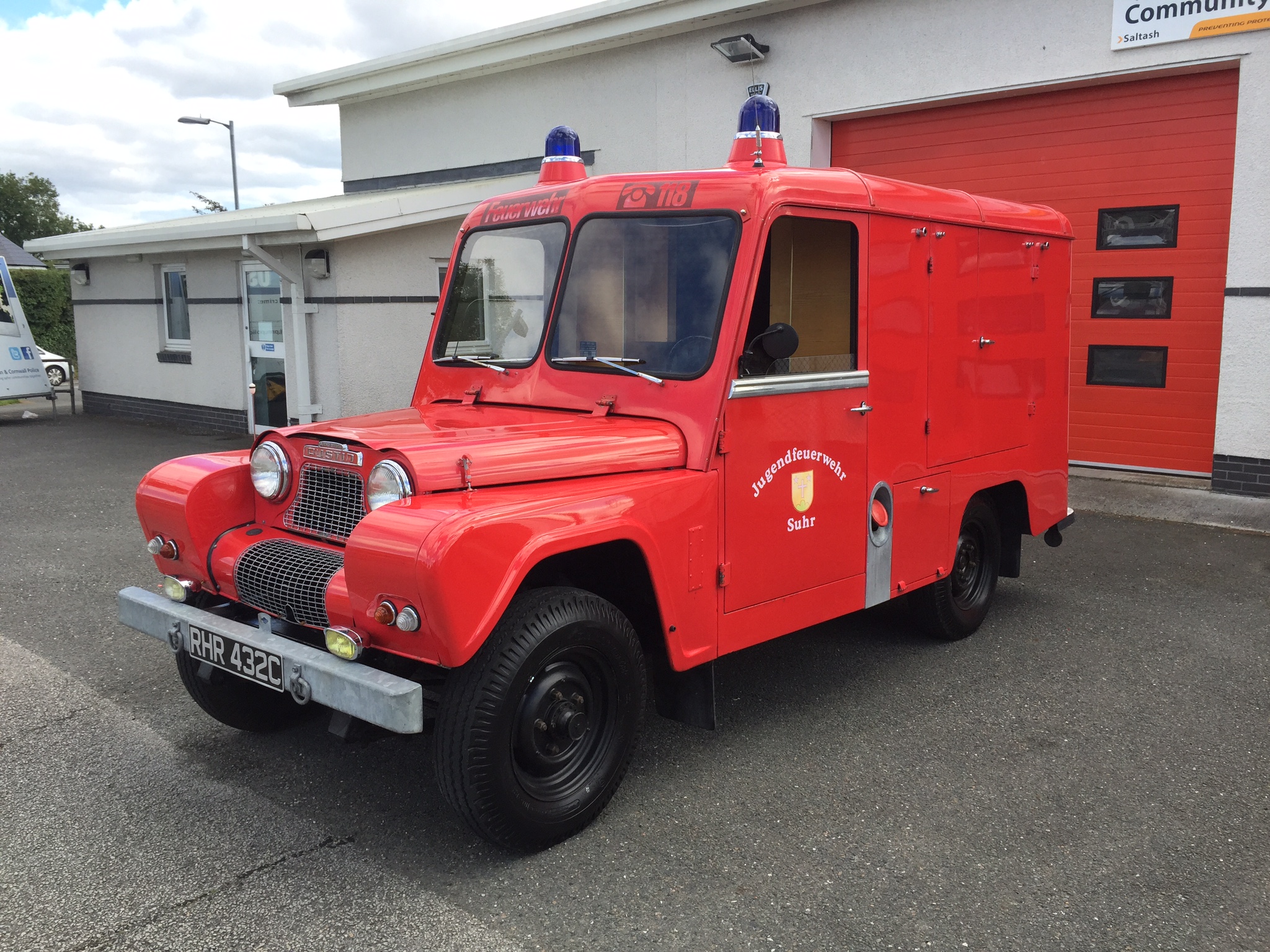 1966 Austin Gipsy ex Swiss Fire Service