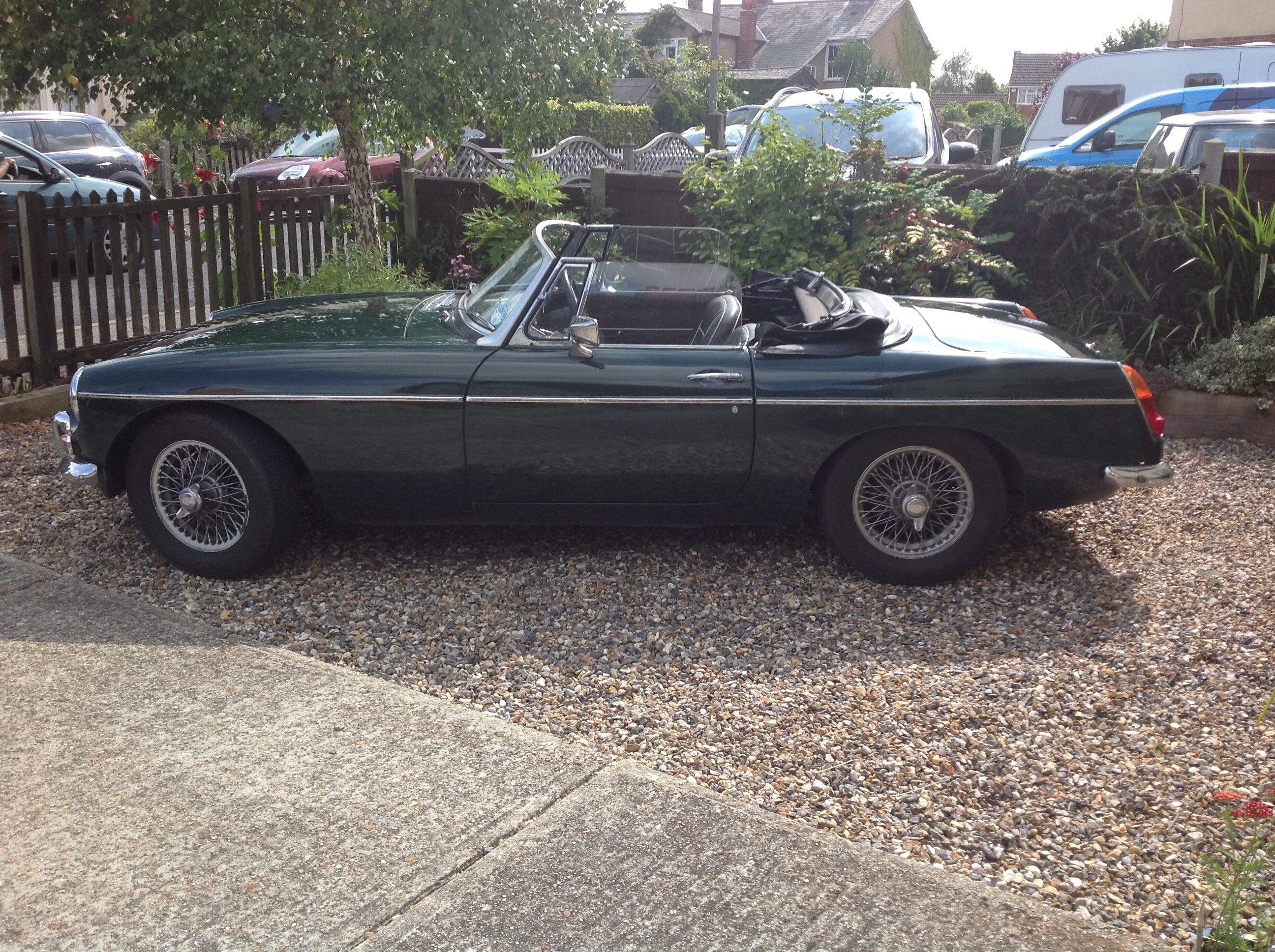 1967 MG MGB Roadster.