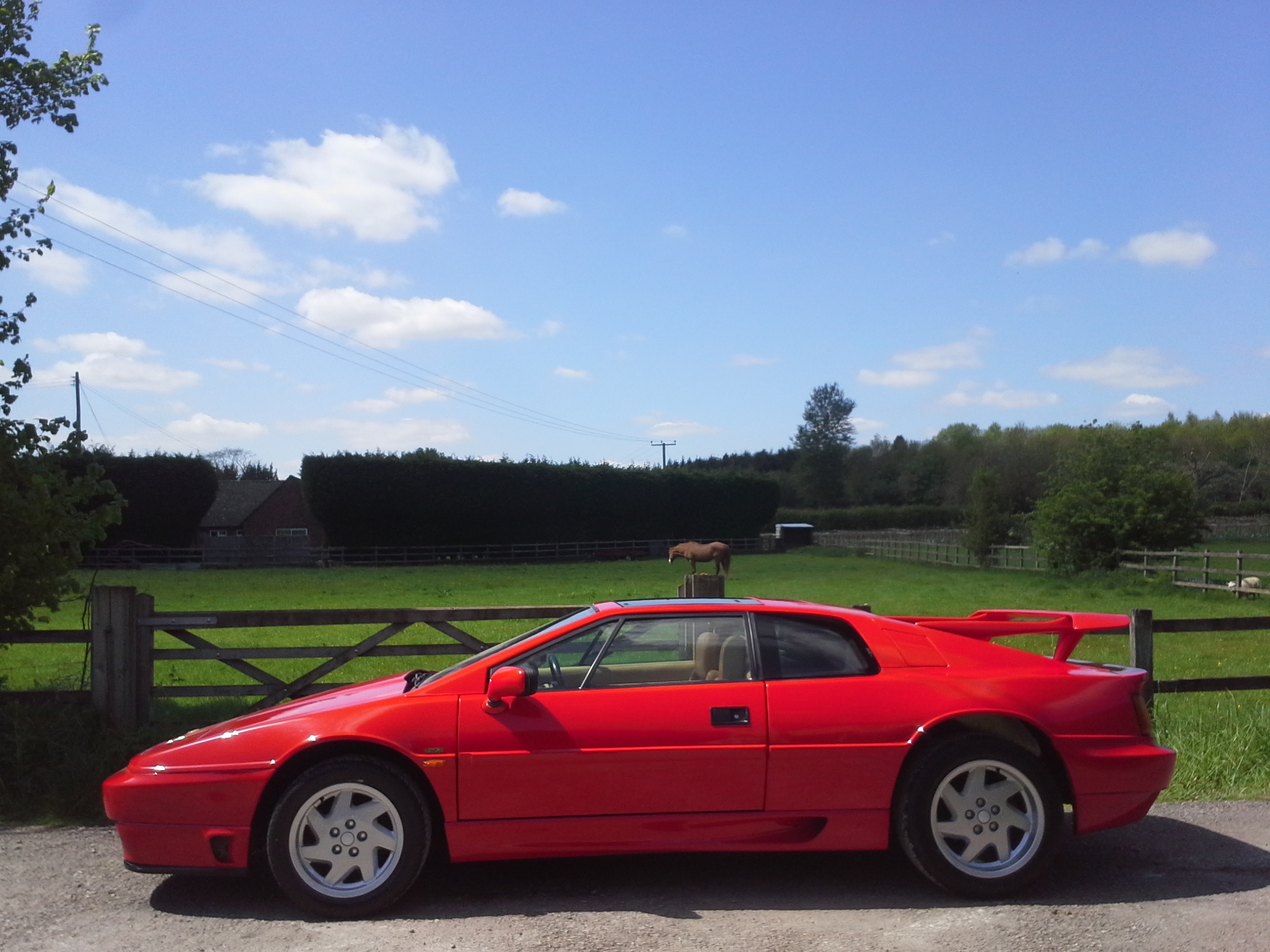 1992 Lotus Esprit Turbo SE 'High Wing'- ex Press Car.