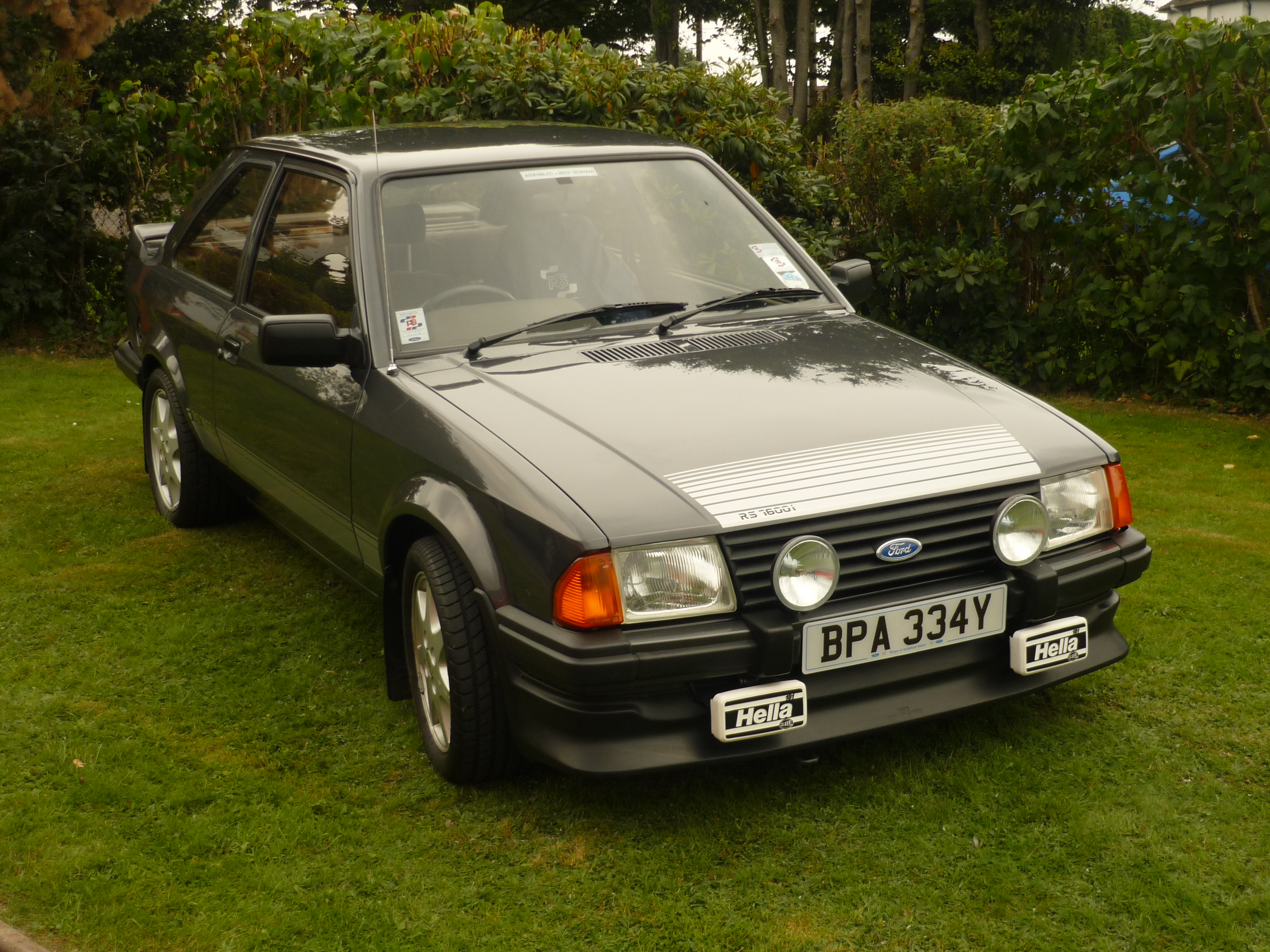 1983 Ford Escort Mk3 RS1600i