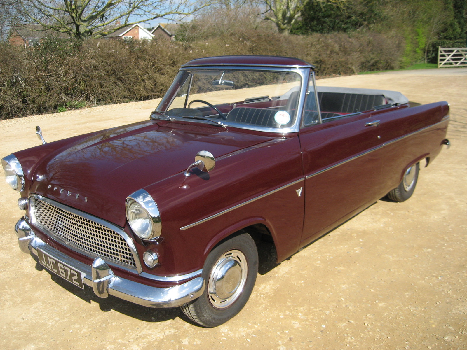 1961 Ford Consul Mk 2 deluxe convertible