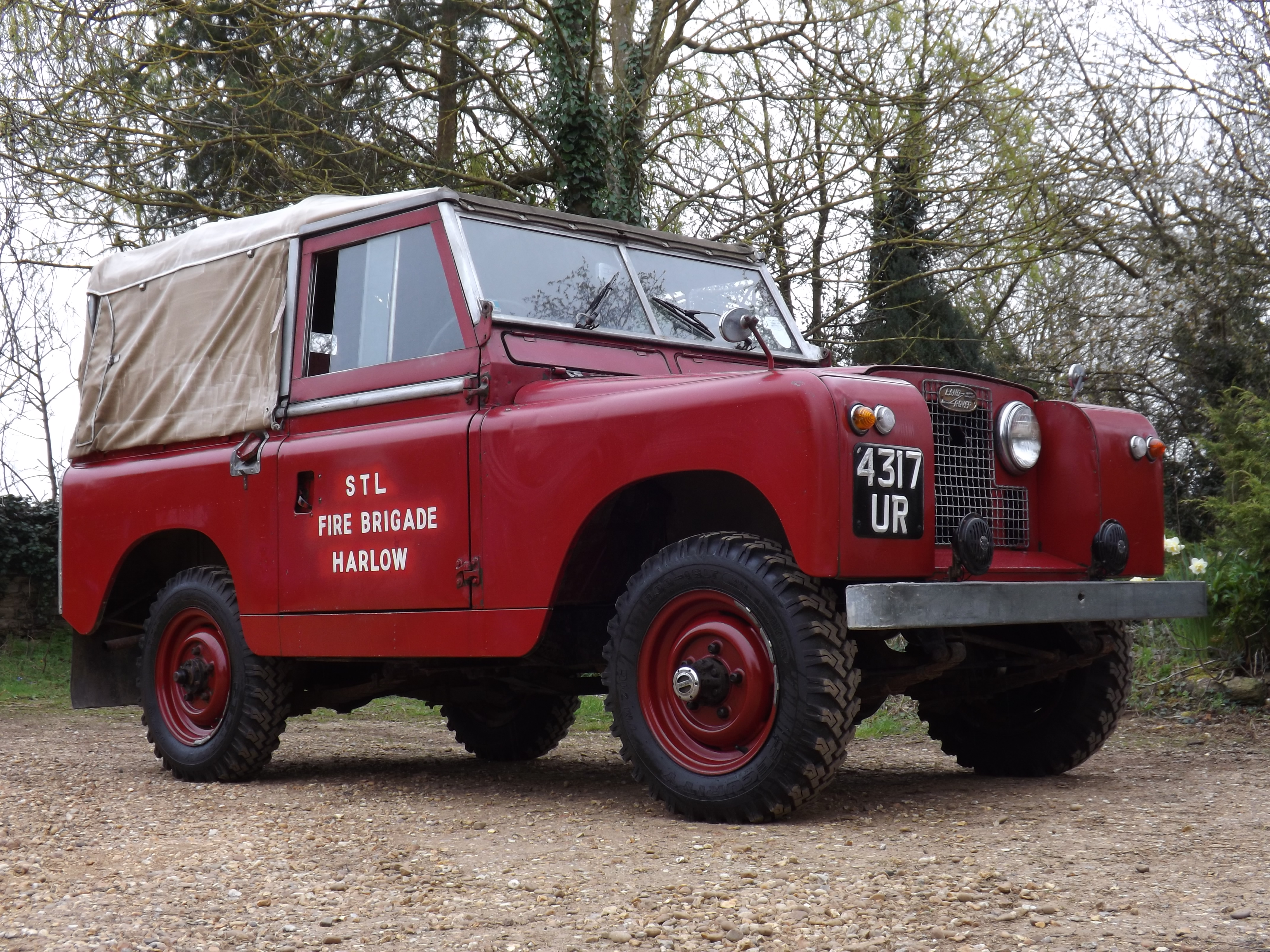 1962 Land Rover Series II Fire Truck