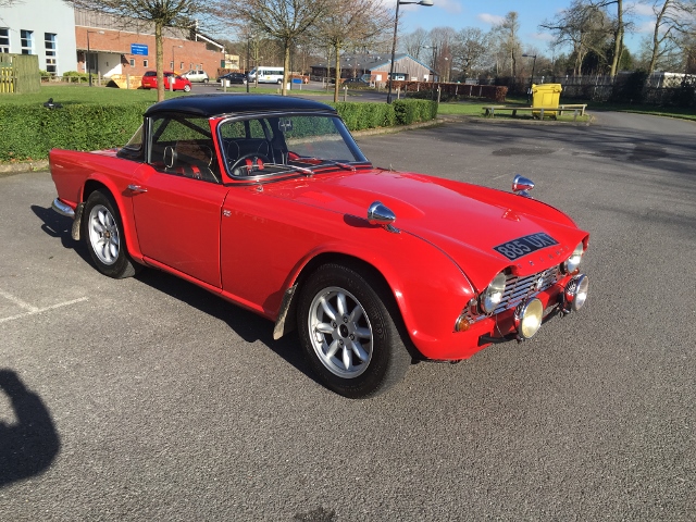 1962 Triumph TR4 Historic Rally Car