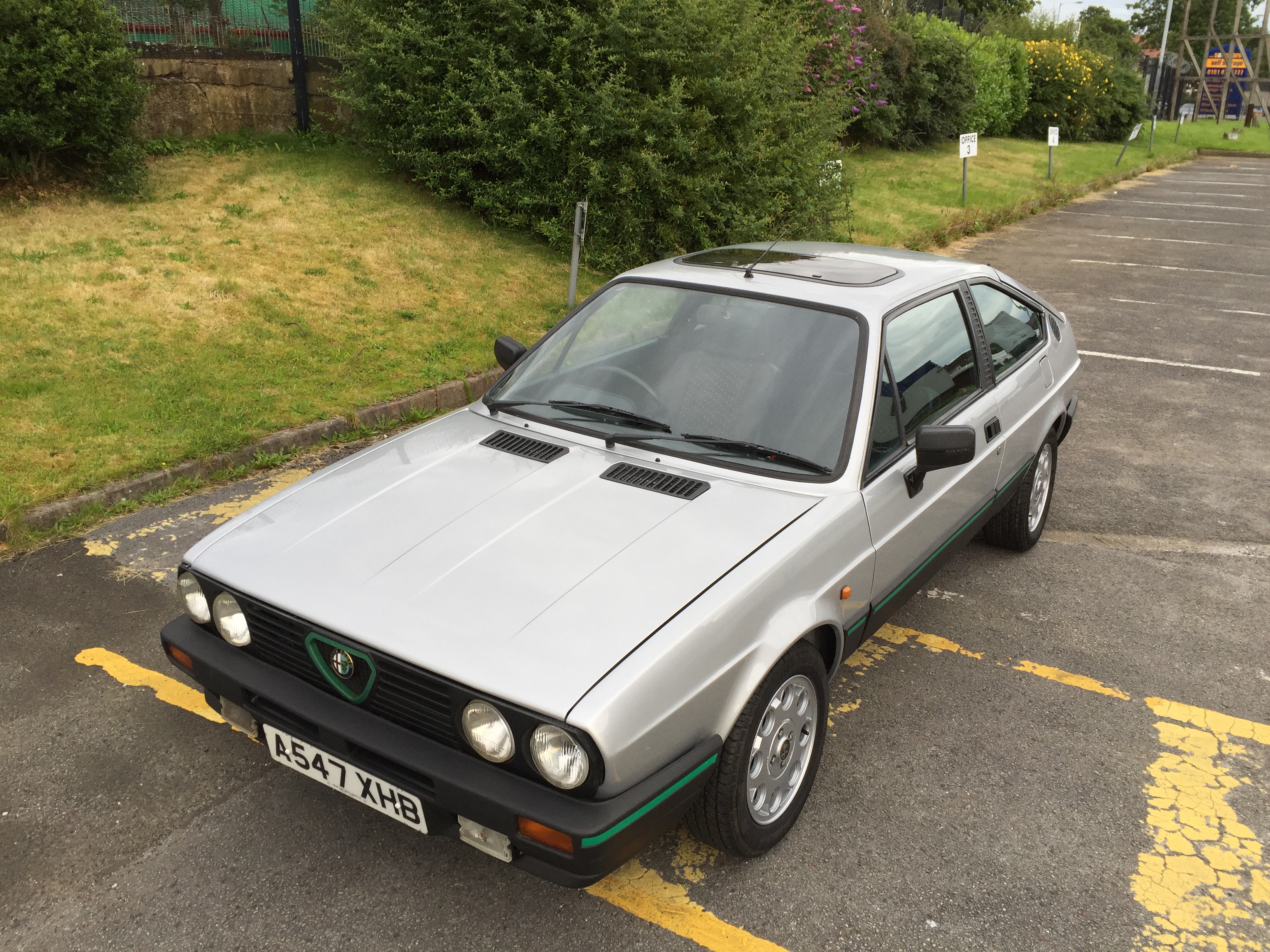1984 Alfa Romeo Sud Sprint Green Cloverleaf
