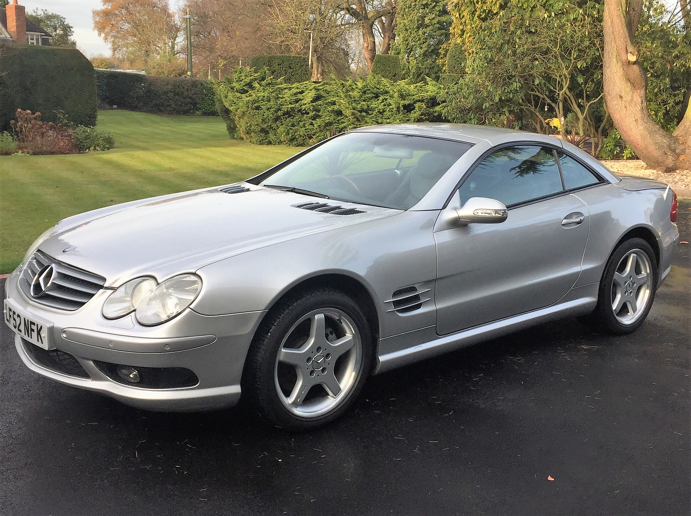 ** Regretfully Withdrawn ** 2002 Mercedes-Benz SL500