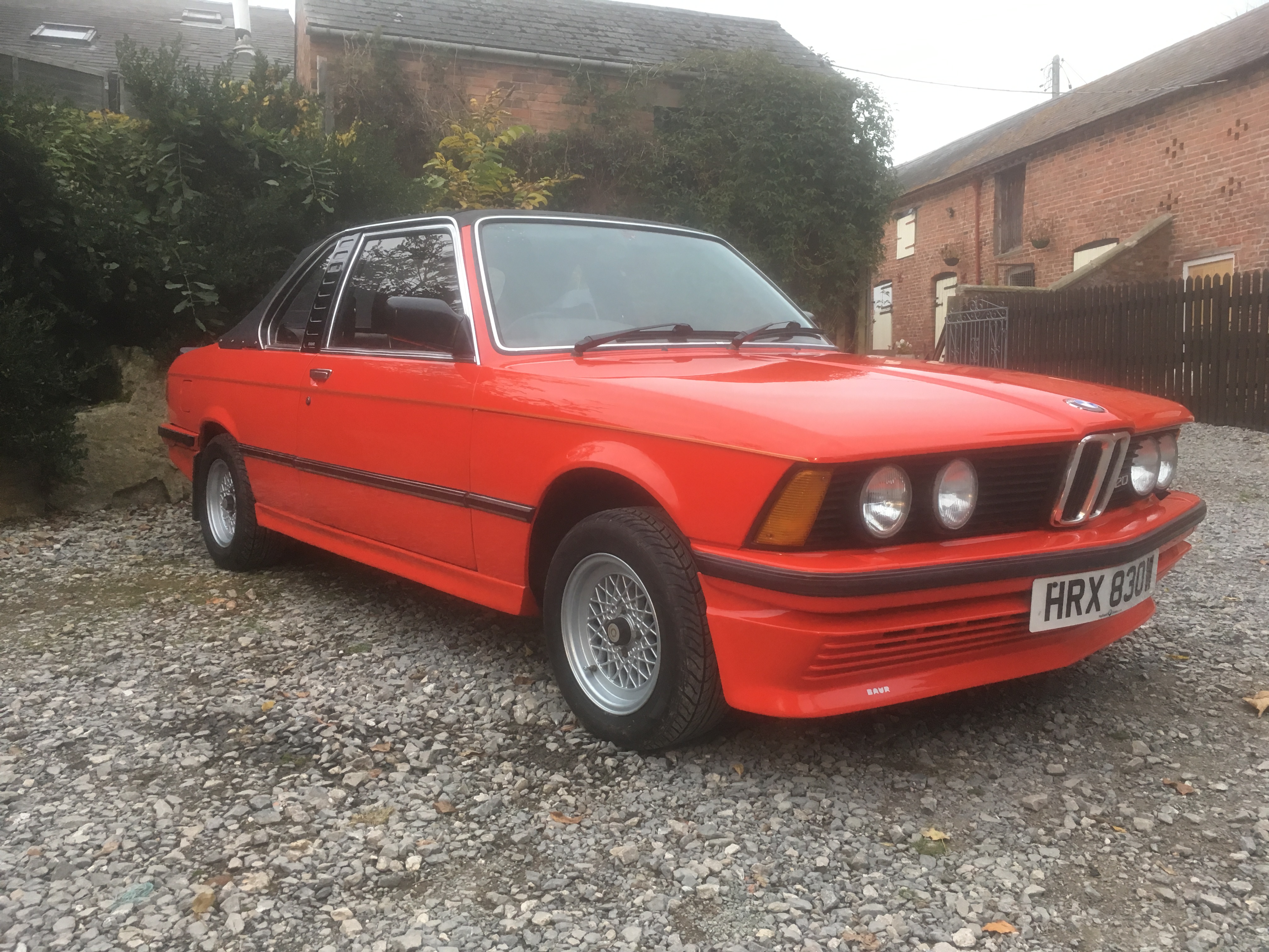 1980 BMW 320 Baur Cabriolet