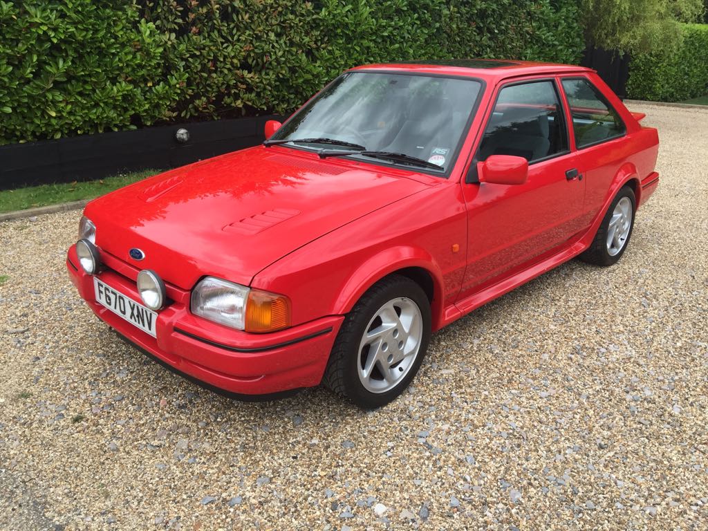 1989 Escort RS Turbo. Series 2