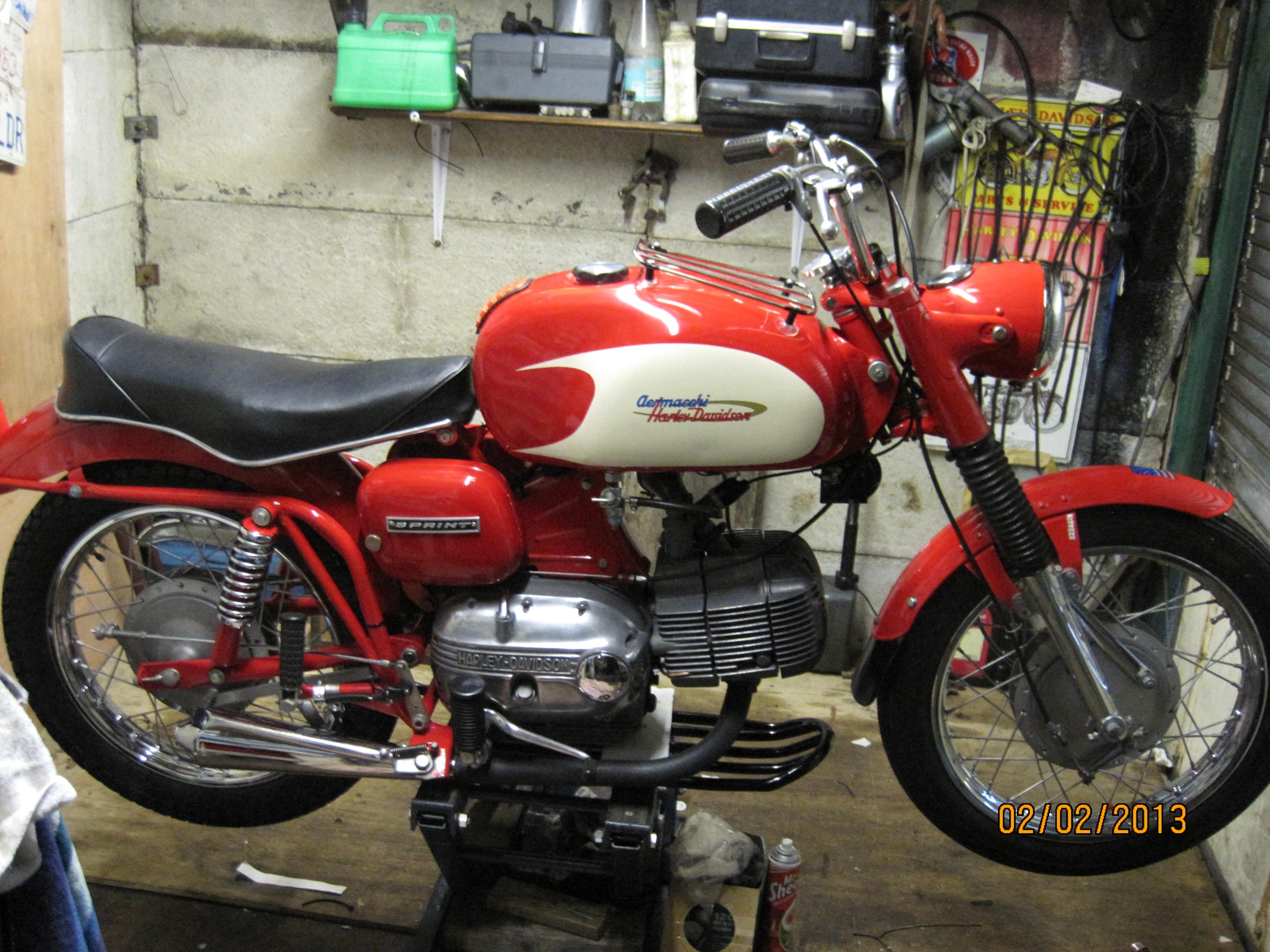 1968 Aermacchi Harley-Davidson Sprint