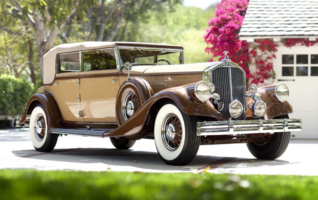 1933 Pierce-Arrow 1247 12 Convertible Sedan