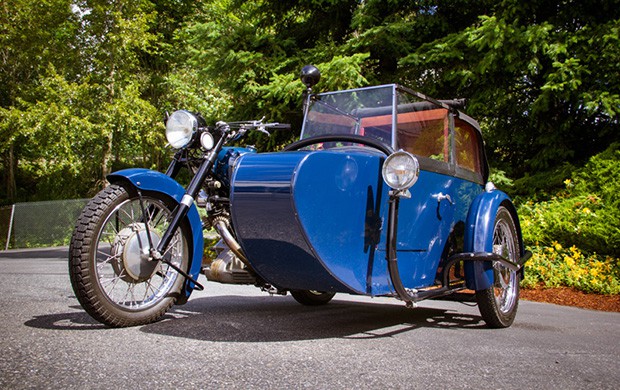 1962 Panther M120 With Garrard Touring Saloon Sidecar