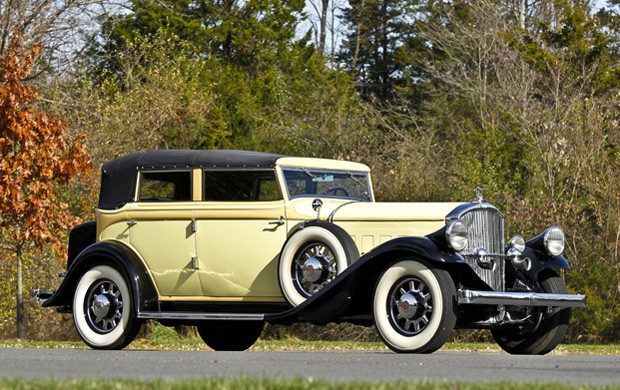 1932 Pierce-Arrow Model 54 Convertible Sedan