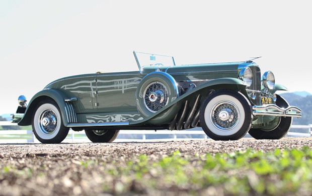 1933 Duesenberg Model J Disappearing-Top Convertible Coâ€¦