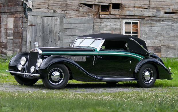 1937 Delage D8-120 Deltasport Three-Position Cabriolet