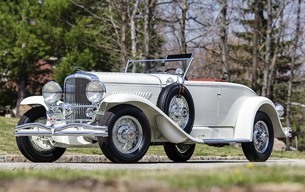 1929 Duesenberg Model J Disappearing-Top Convertible Coâ€¦