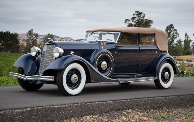 1934 Lincoln KB Convertible Sedan