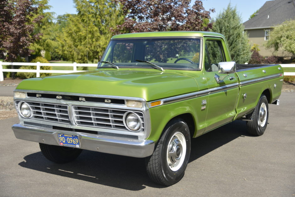 No Reserve: 1975 Ford F-250 Camper Special