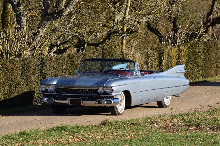 1959 Cadillac Series 62 Cabriolet ex-Albert Uderzo