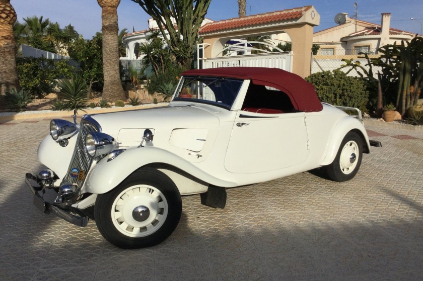 1934 CitroÃ«n Traction 7 Sport Roadster