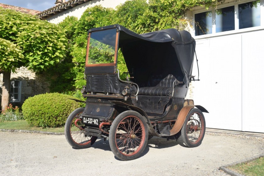 1901 De Dion Bouton Type G vis-Ã -vis