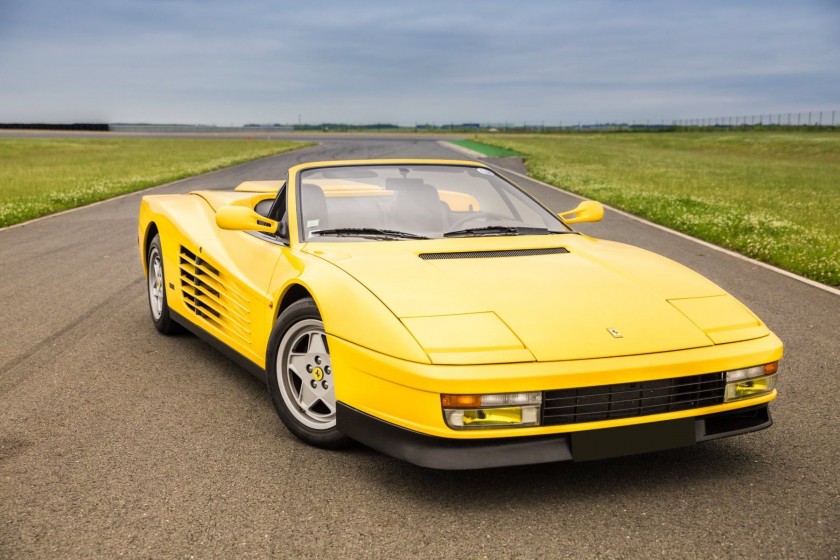 1987 Ferrari Testarossa Spider conversion par Lorenz & Rankl No rese