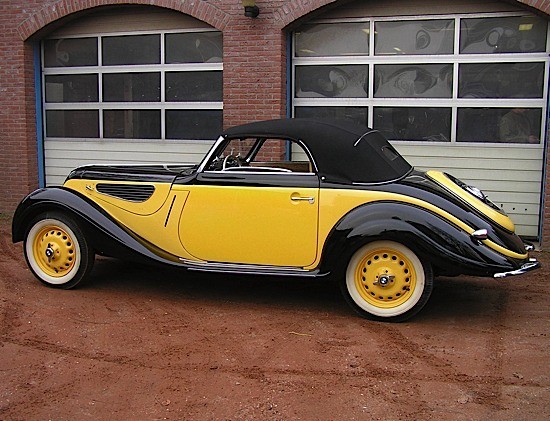 BMW 327 cabriolet 1940 NÂ° de sÃ©rie : #87222 Moteur : 6 cylindres en li