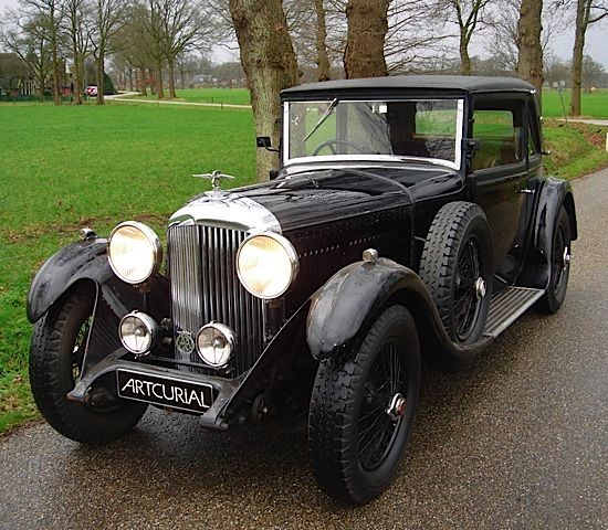 BENTLEY	 CoupÃ© 4 litres par Mulliner 1931 NÂ° de sÃ©rie : VF 4018 Moteur