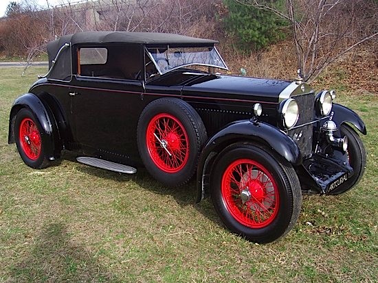 ALFA ROMEO  6C 1750 Turismo 3e SÃ©rie Cabriolet 1930 NÂ° de sÃ©rie : 0412