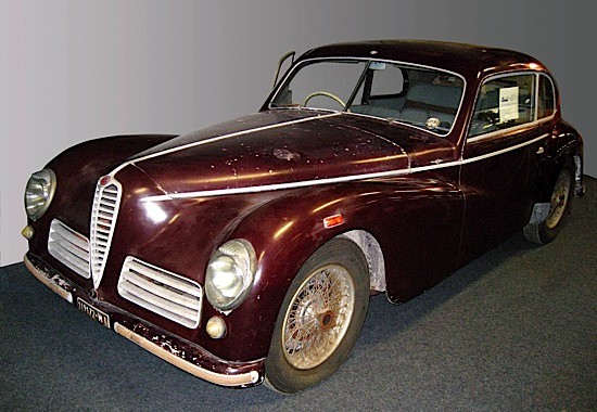 ALFA ROMEO 6C 2500 Sport Â« Freccia d'Oro Â» 1948 NÂ° de sÃ©rie : 916218