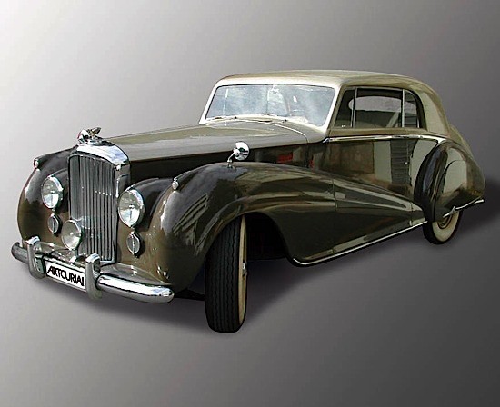 BENTLEY MKVI CoupÃ© Park Ward 1950 NÂ° de sÃ©rie : B410LFV Moteur : #B2