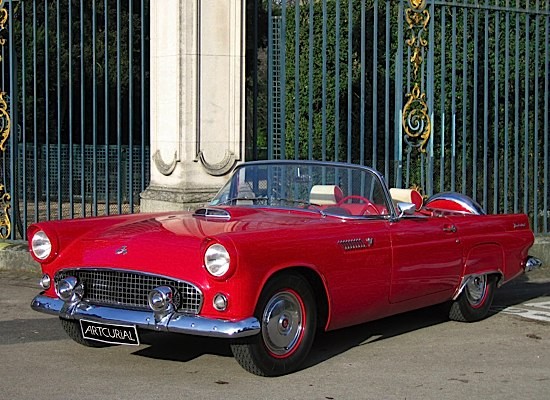 FORD Thunderbird 1955 NÂ° de sÃ©rie : P5FH224862 Moteur : Huit cylindr