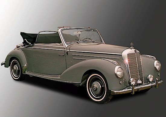 MERCEDES BENZ 220 A Cabriolet W 187 1952 NÂ° de sÃ©rie : 1870120428552 M