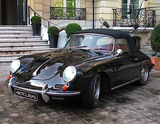 PORSCHE 356 SC Cabriolet 1964 NÂ° de sÃ©rie : 161070 Moteur : nÂ° 82142