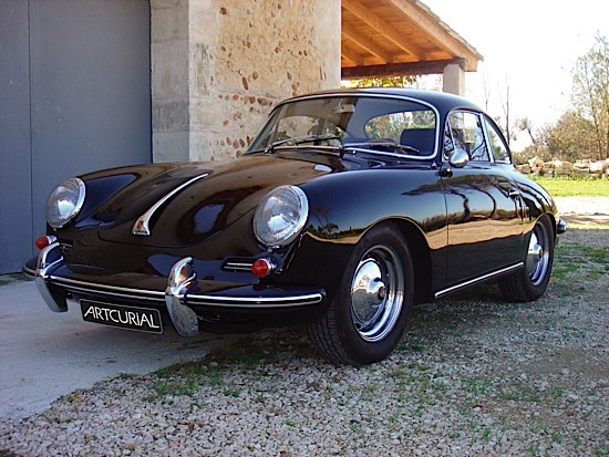 PORSCHE 356 B Carrera 2 1963  NÂ° de sÃ©rie : #122 210 Moteur : type 587