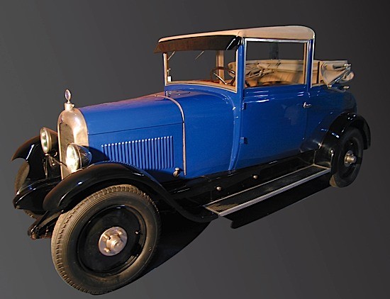 CITROEN B14 G Landaulet 1927 #347409 Carte grise franÃ§aise