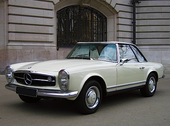 MERCEDES BENZ 250 SL Pagode 1967 #113043-10-001699 Carte grise franÃ§