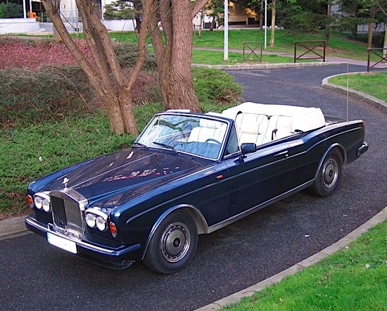 ROLLS ROYCE Corniche III Cabriolet 1991  #SCAZD02A8LCX30105 Carte gr