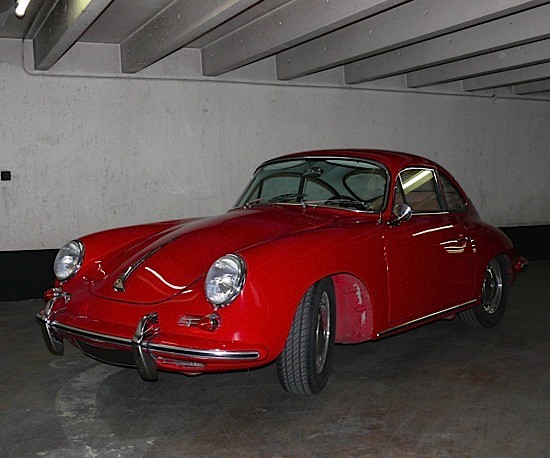 PORSCHE 356 C CoupÃ© 1964  #216.915 Carte grise franÃ§aise