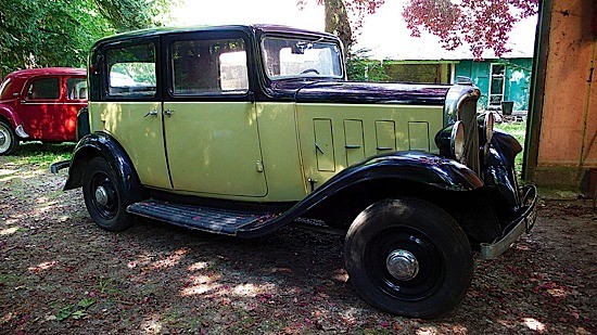 citroÃ‹n type 8 a â€œMoteur Flottantâ€™â€™ berline 1933 nÂ° De SÃ©rie : 818