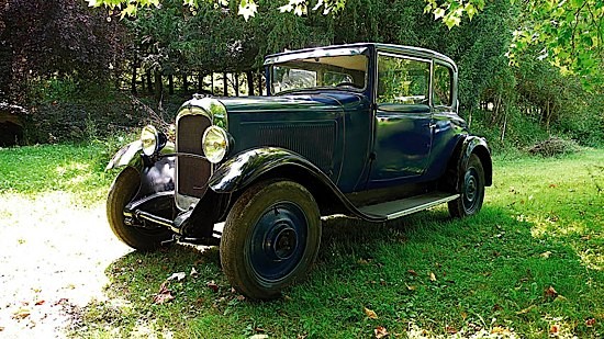 citroÃ‹n ModÃ¨le a.c.4 coach â€“ 1930 nÂ° De SÃ©rie : 124.525 Type : C.4 i