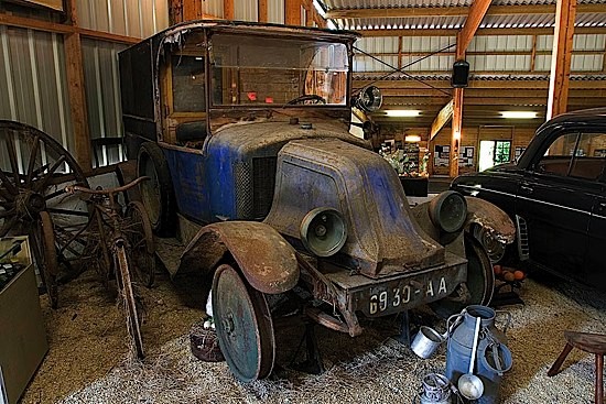 renault type ii Fourgon 1921 nÂ° De SÃ©rie : 10824 puiSSAnCe FiSCALe
