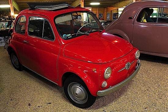Fiat nuova 500 coach 1966 type 110 F Â« 500 Â» nÂ° De SÃ©rie : 1186947