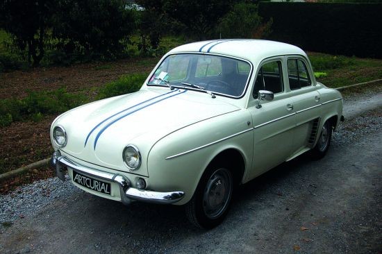 RENAULT DAUPHINE GORDINI  R 1095 1967 L#0035410 LancÃ©e en mars 1956,