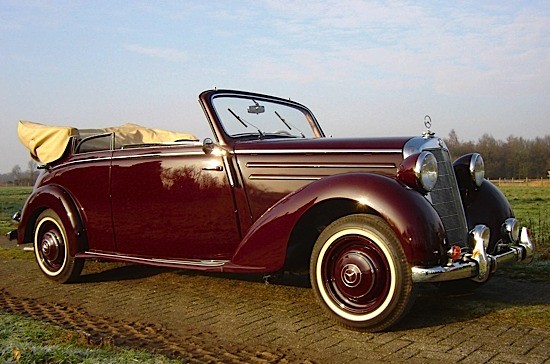 MERCEDES BENZ 170 S Cabriolet 1952 NÂ° de sÃ©rie : 13604306723 Moteur